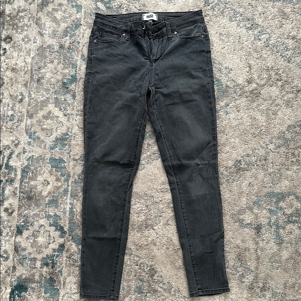 Paige Black Skinny Jeans